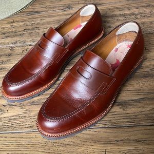 Beckett Simonon Brown Penney Loafer 10.5